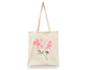 Tote Bag Flores Rosas